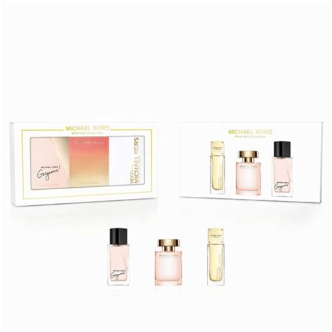 perfume gift set michael kors sprankling|Michael Kors miniature perfume set.